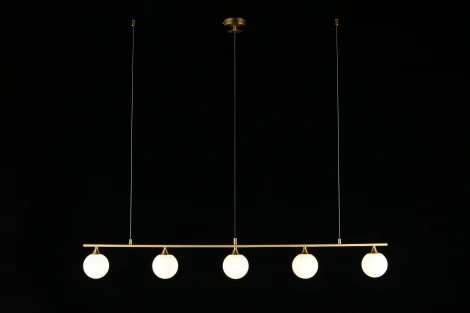 Подвесной светильник Aployt Sylwia APL.634.13.05 (220V, на тросе, шарики)