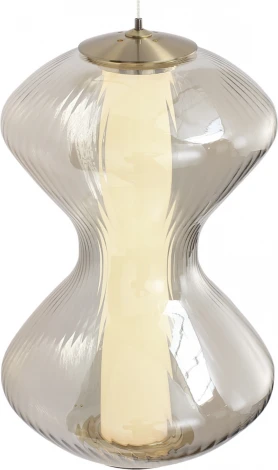 Бра ST Luce Spine SL6136.201.01 золото/коньячный LED 1*6W 3000K (220V)