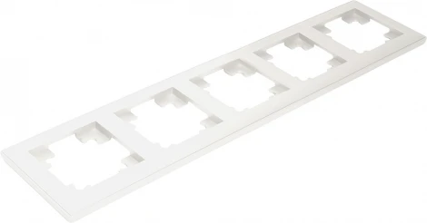 Рамка на 4 поста (белый) Stekker Катрин 39795