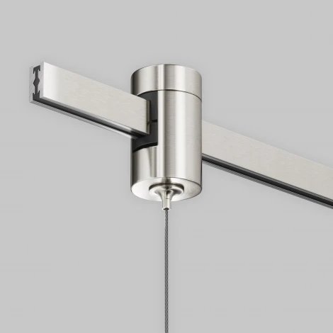 Коннектор с тросовым подвесом Tau в шинопровод Maytoni Tau TRA154SW-1PT