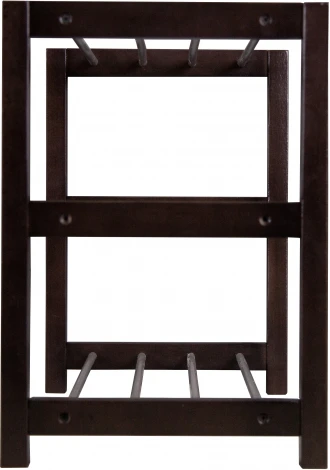 Тумба для обуви Дольче темно-коричневый/металлик от фабрики Mebelik