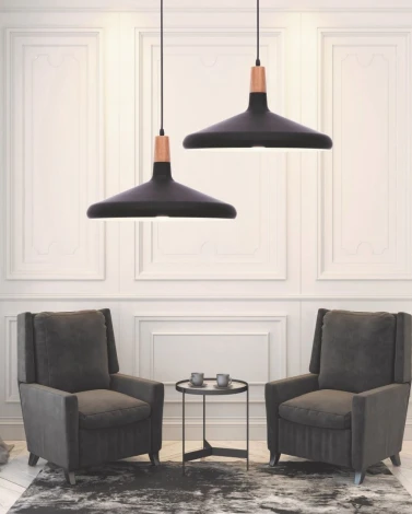 Подвесной светильник Lumina Deco Bafido LDP 7754-С BK