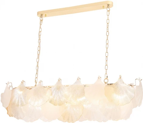 Подвесная люстра Crystal Lux BONITA SP14 L1200 (220V, на цепи, ракушка)