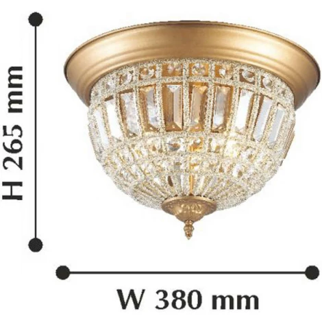 Потолочная люстра Favourite Orientalium 2296-3C