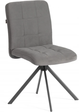 Стул обеденный Medeo Tetchair (Металл,Велюр/Серый) арт.24994