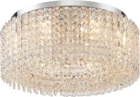 Потолочная люстра хрустальная Stilfort Delone 2179/09/08C (220V, круглые)
