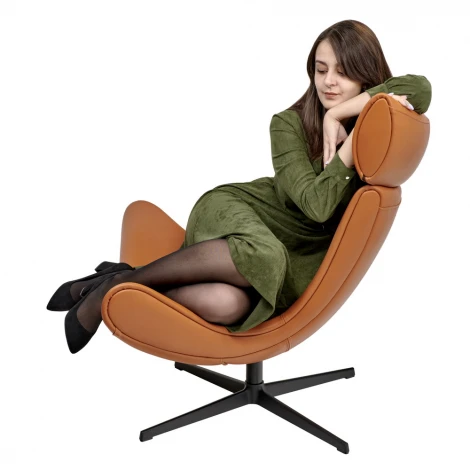 Кресло IMOLA графит, искусственная замша