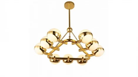 Потолочная люстра Lumina Deco Optimus  LDP 6038-9 GD