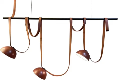 Подвесной светильник Kink Light Монт 07683-3AS,04 коричневый (LED, 220V)