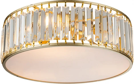 Потолочный светильник круглый Escada Unona 2116/3 E27*40W Gold (220V, круглые)