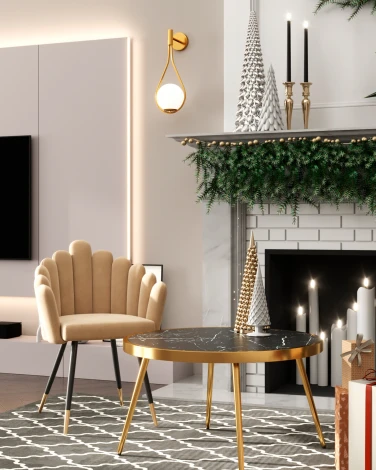 Бра в форме шара Moderli Barocco V11573-1W (220V, шар)