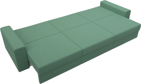 Диван прямой Майами Long (Зеленый/Рогожка) Лига Диванов арт.123341
