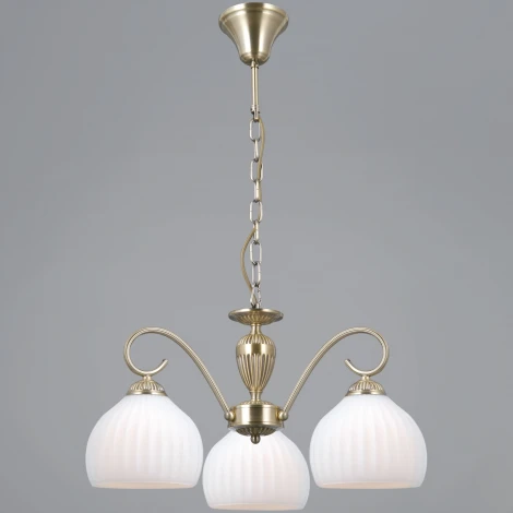 Подвесная люстра ILLUMICO IL0695-3PSQ-24 AB CAPELLA