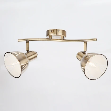 Спот Eurosvet Azimuth 20052/2 античная бронза