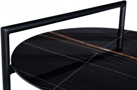 Журнальный стол Garda Decor 30B-872 BL (Черный/Черный)