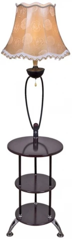 Торшер со столиком Reluce 01754-2.6-01 BK