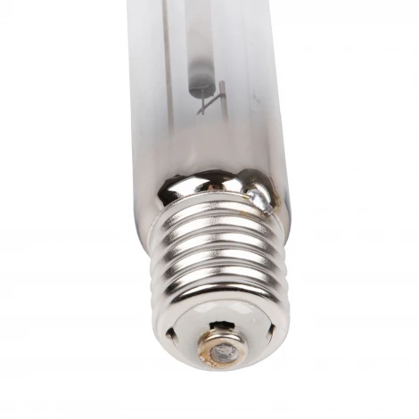 Лампа натриевая высокого давления для растений, форма «T», прозрачная, теплый белый свет (2000К) + спектр для фотосинтеза Uniel Фитолето HSL-T48-250/2000K/E40/CL PLANT
