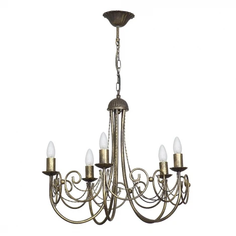 Подвесная люстра Luminex Palace 3464 (220V, на цепи, подсвечник, свеча)