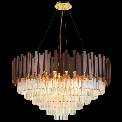 Подвесная люстра Natali Kovaltseva Vertigo 81439/12C COBALT