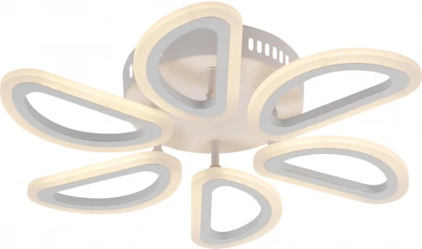 Потолочная люстра Escada Arrow 10285/6LED 43Вт, металл/акрил, белый