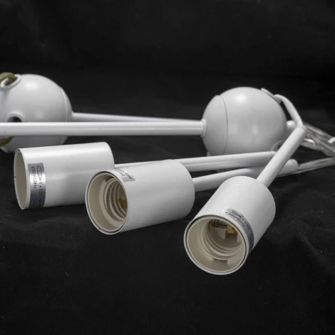 Подвесная люстра Lussole Lgo Kenner LSP-8270 (220V, на проводе, шарики, молекулы, IP21)