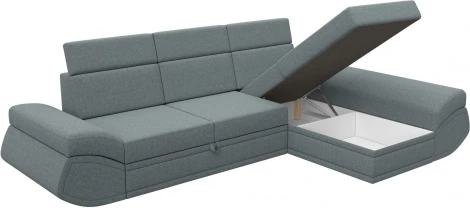 Диван угловой Лига-032 правый угол Лига Диванов (Рогожка) арт.125993