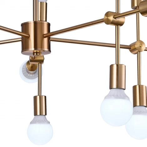 Потолочная люстра Natali Kovaltseva Loft Lux 75130/12C GOLD
