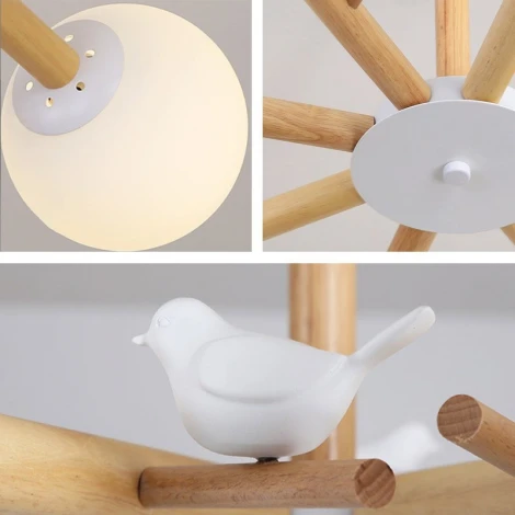 Люстра на штанге Finch 6 ImperiumLoft Finch01 (178021-26) (220V, шарики)