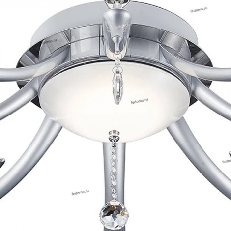 Потолочная люстра IDLamp Uccelli 385/8PF-LEDSilver