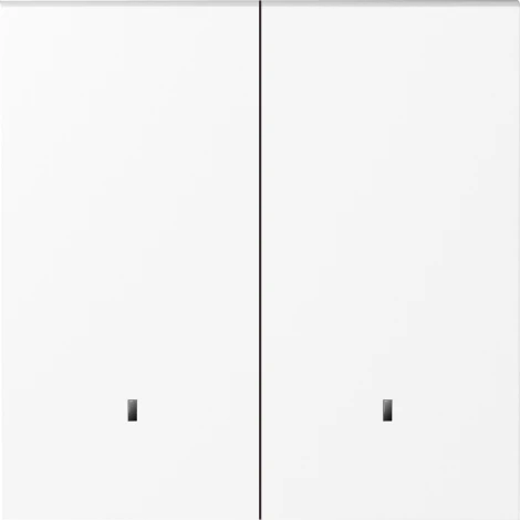 Клавиша 2-я с подсветкой, глянцевый белый Donel S08 DS28503