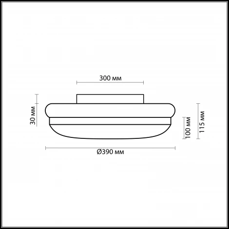 Настенно-потолочный светильник Odeon Light Ibra 2401/3C