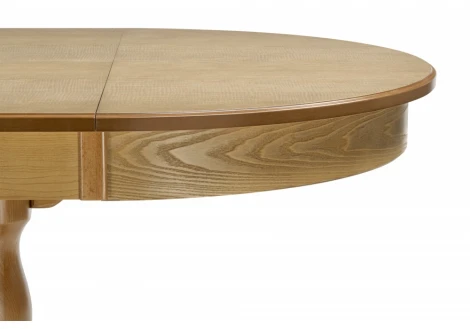 Стол деревянный Орден 100(140)x100 круглый дуб 639326