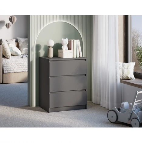 Комод БТС Симпл КМ-01, графит