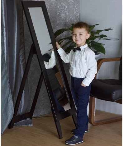 Зеркало напольное BeautyStyle 1 черный 138 см х 35 см от фабрики Mebelik