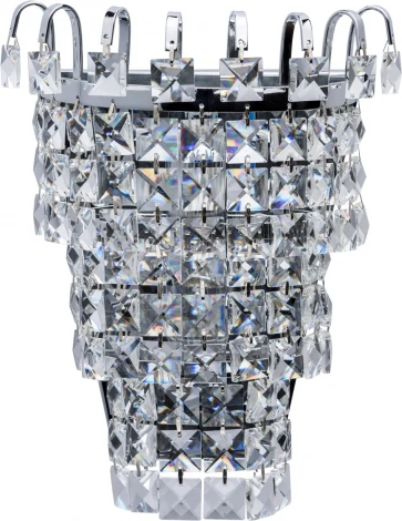 Настенный светильник MW-Light Аделард 642022801 (220V, хрусталь)