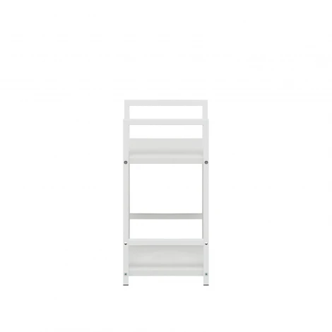 Стеллаж Leset Стилвуд 12 узкий, 2 полки 4687207095792 Металл, Белый