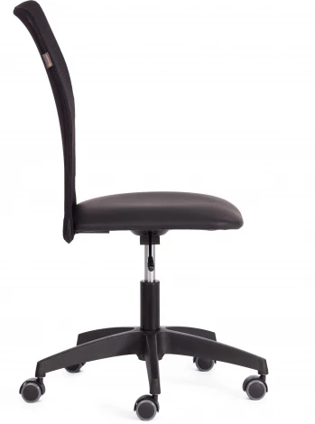 Компьютерное кресло игровое Tetchair START (Исскуственая кожа,Ткань/Черный)