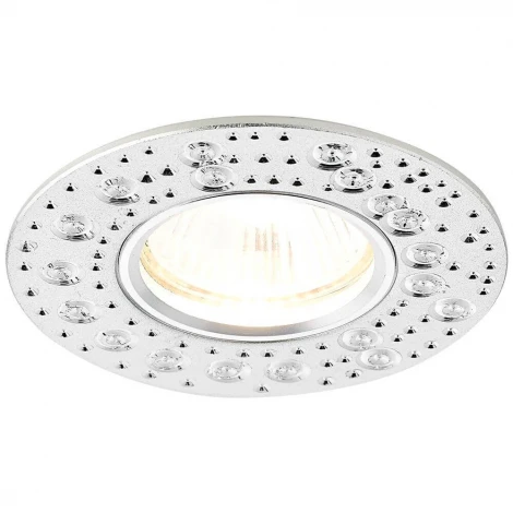 Встраиваемый точечный светильник Ambrella Алюминий С Узором A801 AL (220V)