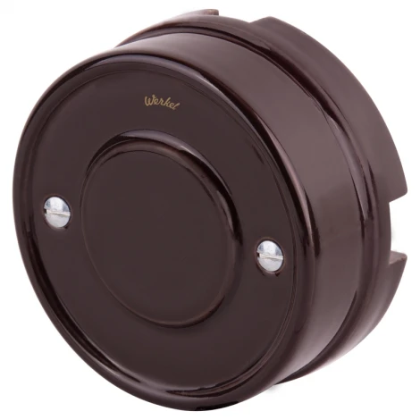 Распределительная коробка (коричневый) Ретро Werkel W6411214 (a051059)