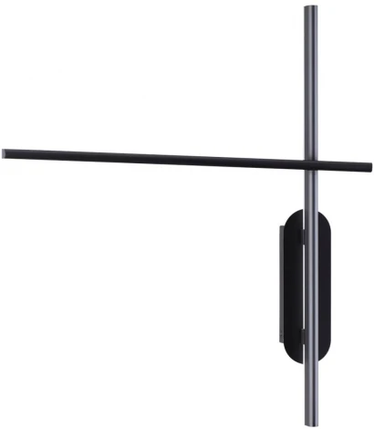 Настенный светильник Odeon Light Rudy 3890/20WLP L-VISION черный/металл LED 3000K/4000K (перекл. ч/з тумблер) 20W 220V (выключатель)