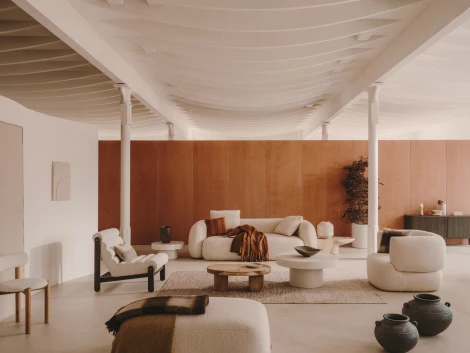 Кресло La Forma (ex Julia Grup) Magira (Белый/ Дуб)