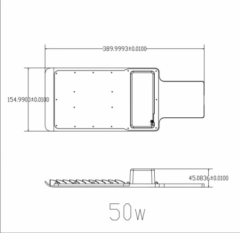 Уличный консольный светильник светодиодный ЭРА SPP-503-0-30K-050 (220V, IP65)