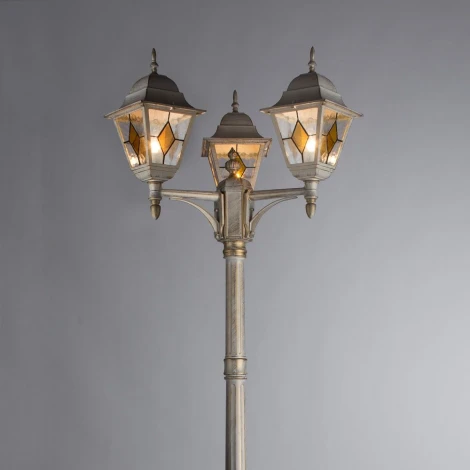 Наземный фонарь Arte Lamp Berlin A1017PA-3WG
