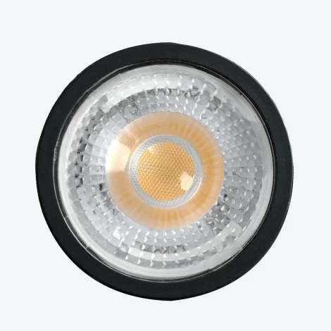 Лампа светодиодная Feron LB-1607 48954 GU10 7W 175-265V 2700K в черном корпусе