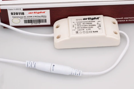 Встраиваемый точечный светильник Arlight DL 020118 (LED, 220V, круглые, IP40)