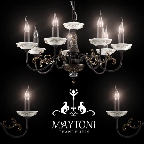 Подвесная люстра Maytoni Classic 14 ARM565-07-R