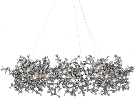 Подвесная люстра Loft It Spark 10101/800 Chrome (220V, на тросе, лепестки)