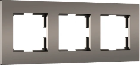 Рамка на 3 поста (бронза софт) Werkel W0032963 (a062814)