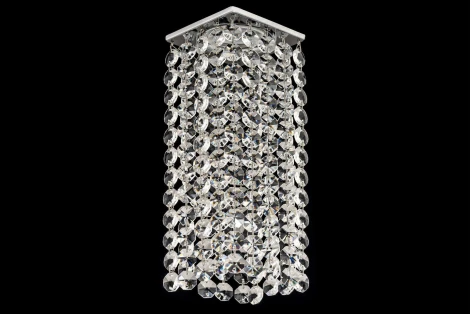 Встраиваемый светильник хрустальный Dio D'Arte Tayo Nickel GU10.5.14.8x8.109 N (220V)