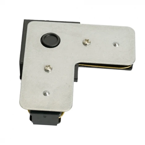 Коннектор угловой однофазный для шинопровода черный Feron LD1021 51900